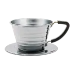 Şık paslanmaz çelik kahve dripper